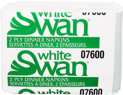 White Swan - Dinner Napkins - 2 Ply - 07600 White Swan - Dinner Napkins - 2 Ply - 07600