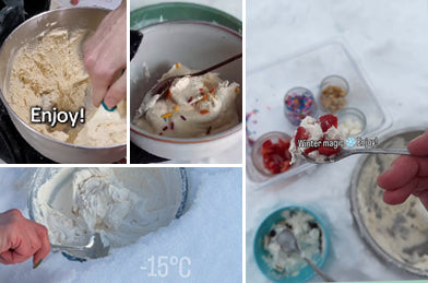 The Viral Canadian Snow Ice Cream Trend - 3 Special Recipes To Try