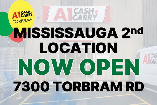 A1 Cash & Carry - Torbram Rd, Mississauga Now Open