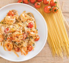 Valentine's Day Bonus Blog: Spicy Cajun Shrimp Pasta