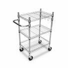 Chrome Wire Trolley - 16