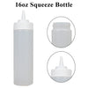 Pro-Kitchen - 16oz Squeeze Bottle - Standard - Clear - QY410C