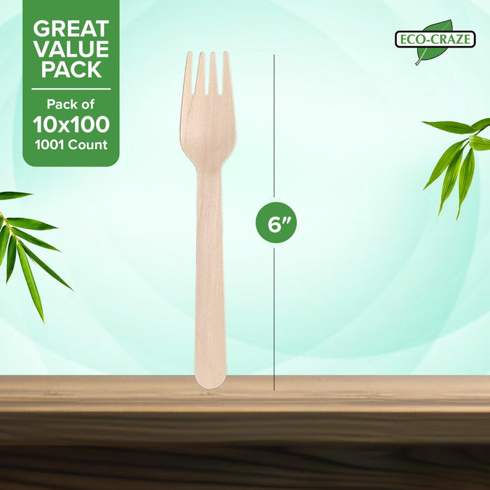 Eco-Craze - Wooden Fork