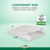 Eco Craze – Regular Sandwich Bags 6x0.75x6.75 – White