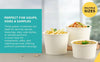 Morning Dew - 12 oz Paper Soup Container - White - 12SCW