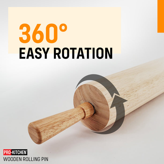 Pro-Kitchen - Rolling Pin Wood 13