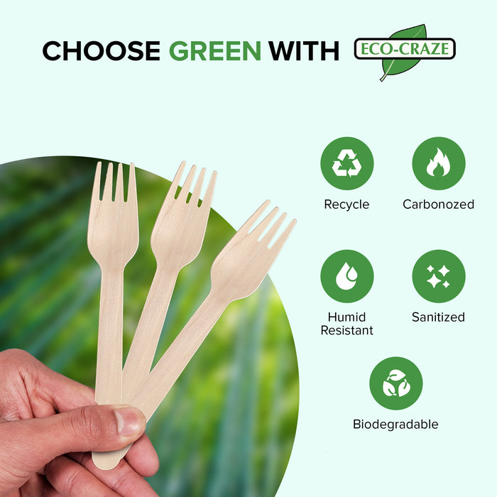 Eco-Craze - Wooden Fork