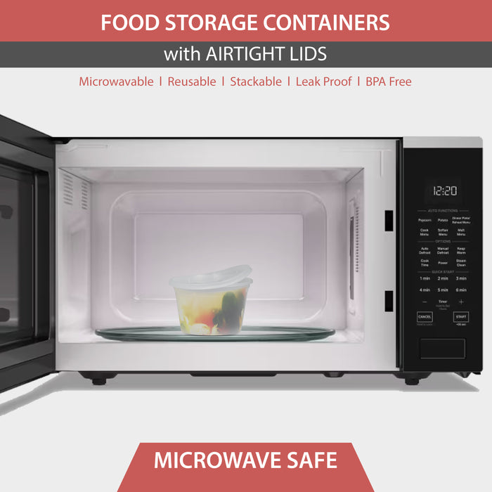 Value+ - 16oz Round Deli Container w/Lids