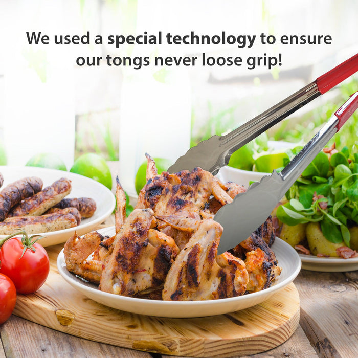Pro-Kitchen - Tong - Red - 9