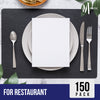 Mayfair - 2 Ply Dinner Napkins 1/8 Fold - White DNAP02