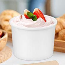 Morning Dew - 12 oz Paper Soup Container - White - 12SCW
