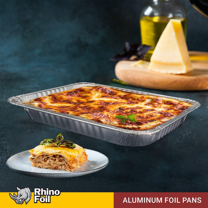 Rhino-Foil - Half Size Shallow - Aluminium Steam Pan