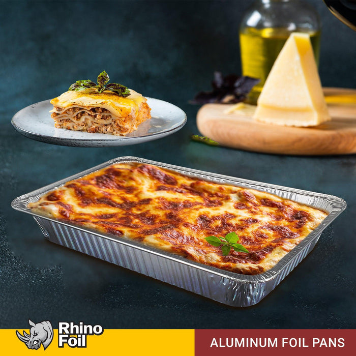 Rhino-Foil - Full Size Deep - Aluminium Steam Pan - HEAVY