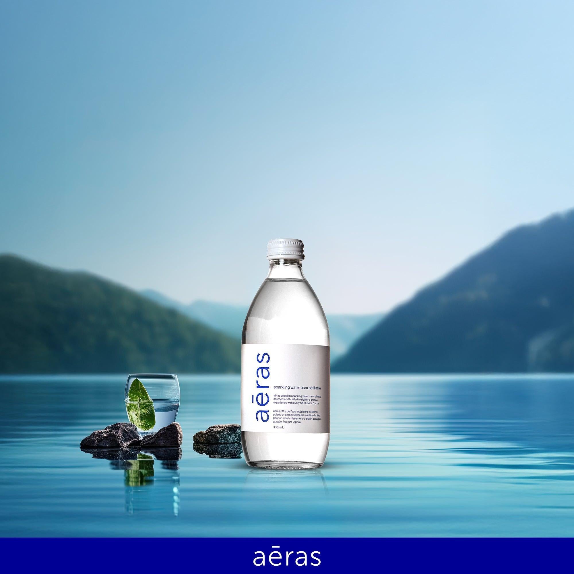 Aeras Water - Premium Sparking - 330ml| Bulk Shipping All Over Canada
