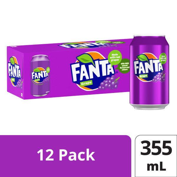 Fanta - Grape - Cans