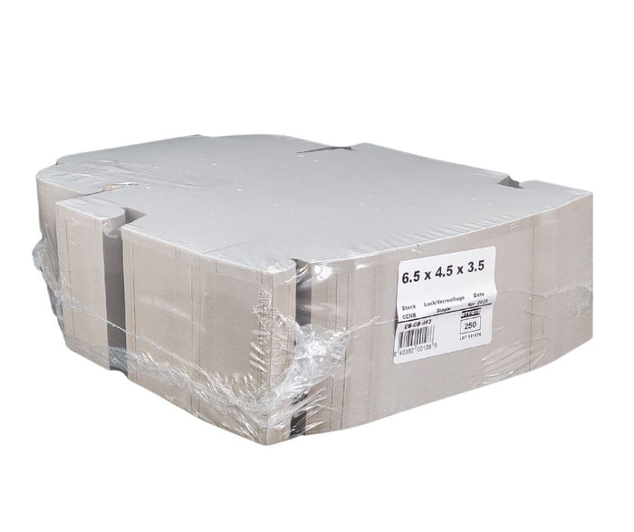 VSO - EB - White Cake Boxes - 6 ½x4½x3½