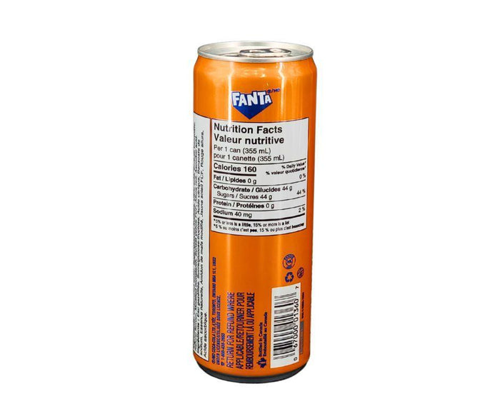 SO - Fanta - Orange - Slim - Cans