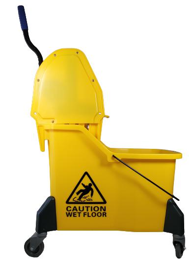 Spartano - 42 L Extra Large Mop Bucket w/ Down Press Wringer  - 2 Comp.