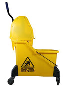Spartano - 42 L Extra Large Mop Bucket w/ Down Press Wringer  - 2 Comp.