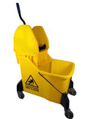 Spartano - 42 L Extra Large Mop Bucket w/ Down Press Wringer  - 2 Comp.