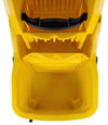Spartano - 42 L Extra Large Mop Bucket w/ Down Press Wringer  - 2 Comp.