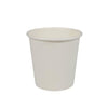 E2E Foodpack - 4oz Hot Paper Cups - White
