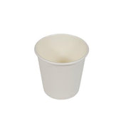Morning Dew - 4 oz Hot Paper Cups - White - H4W