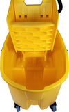Rubbermaid Wavebreak - 35qt Side Press Bucket Wringer - Ru7580