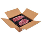 Frozen - Premium Angus - 8 oz Striploin Steaks - Vac Pac - Halal