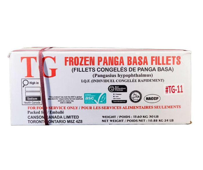 TG - Basa Fillets - 28oz UP - 30LBS