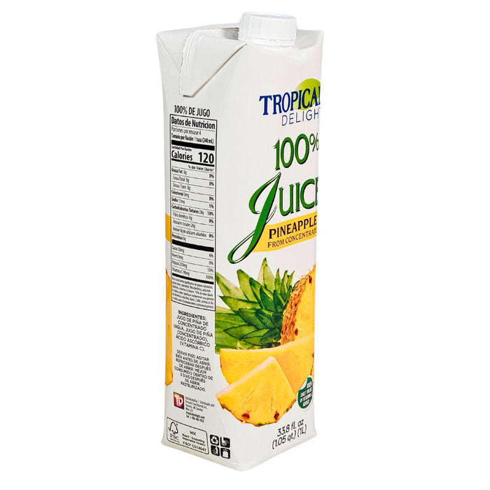 Tropical Delight - Pineapple Juice - 1 Lt