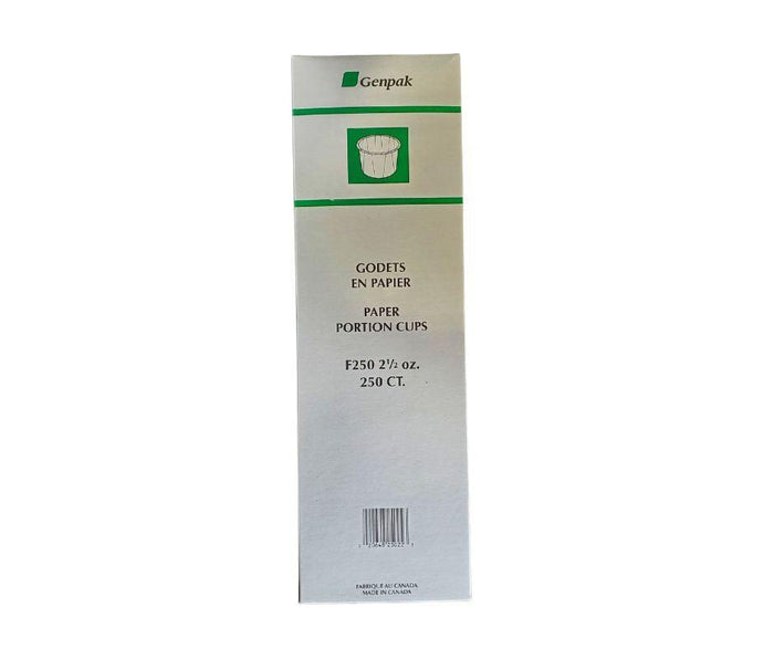 Genpak - Portion Cups - Paper - 2.5 oz - F250