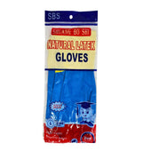 SBS Natural Latex Gloves Blue/Yellow XL