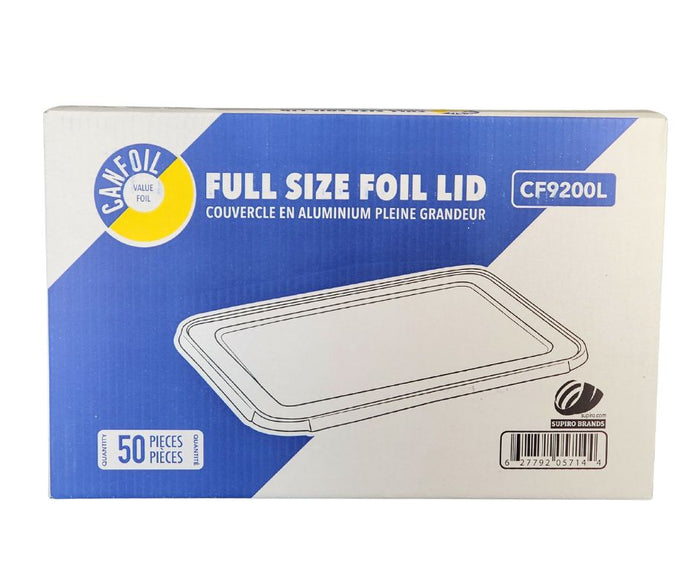 Can Foil - Full Size Pan - Aluminium Lids