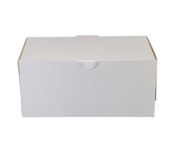 EB - White Cake Boxes - 6½x4x3