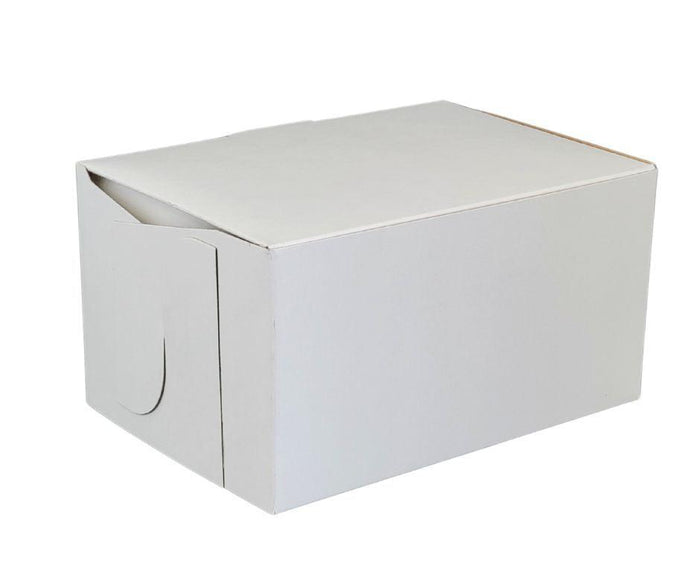 EB - White Cake Boxes - 6 ½x4½x3½