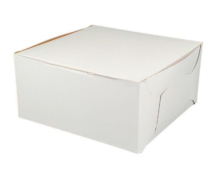 EB - White Cake Boxes - 10x10x5