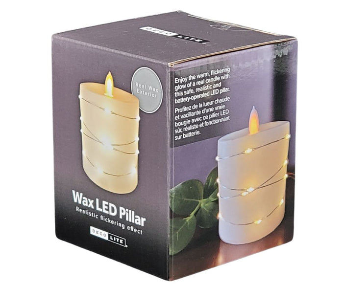 Deco Lite LED Pillar w/Taper Top - 2.8