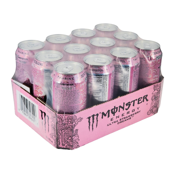 Monster - Ultra Strawberry Dreams Drink - Cans