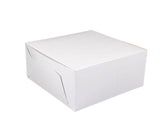 EB - White Cake Boxes - 9x9x4