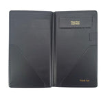 Guest Cheque Cover - Leather