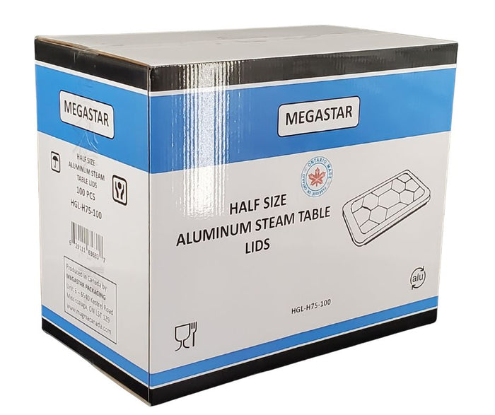 MegaStar - Lid for Half Size Aluminium Steam Table Pans
