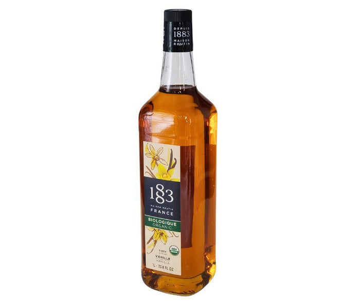1883 - Syrup - Organic Vanilla - Glass
