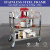 Pro-Kitchen - 95cmx50cmx95cm - 3 Shelf Trolley - SS - Large