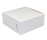 EB - White Cake Boxes - 6x6x2½