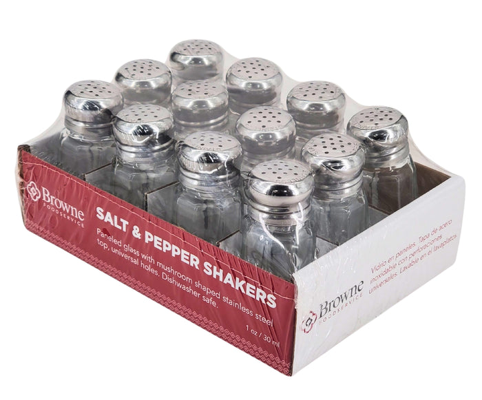 VSO - Browne - Salt & Pepper Shaker - Mushroom Top - 1oz/30ml 07/15
