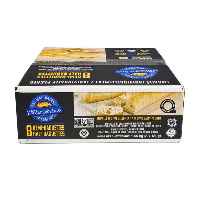 Mad Bakers - Half Baguettes Ind. Packed - Plain