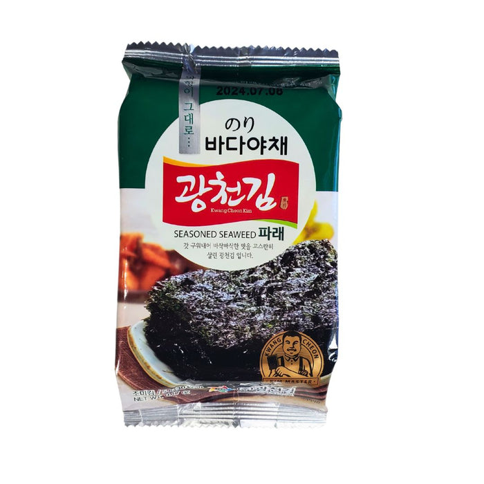Kwangcheon Roasted And Seasoned Laver - Seaweed