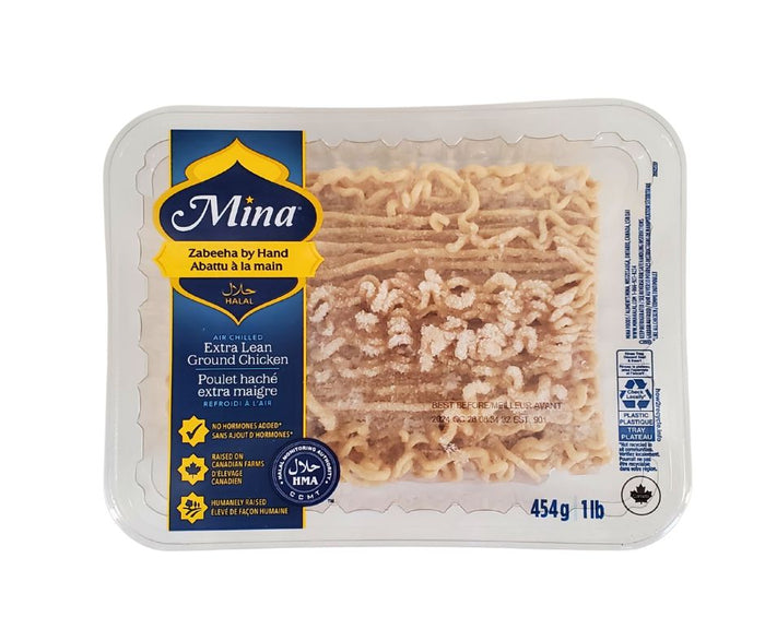 CLR - Mina Frozen - Extra Lean Ground Chicken - Halal