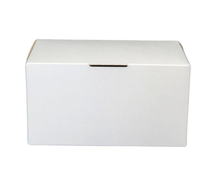 EB - White Cake Boxes - 6 ½x4½x3½